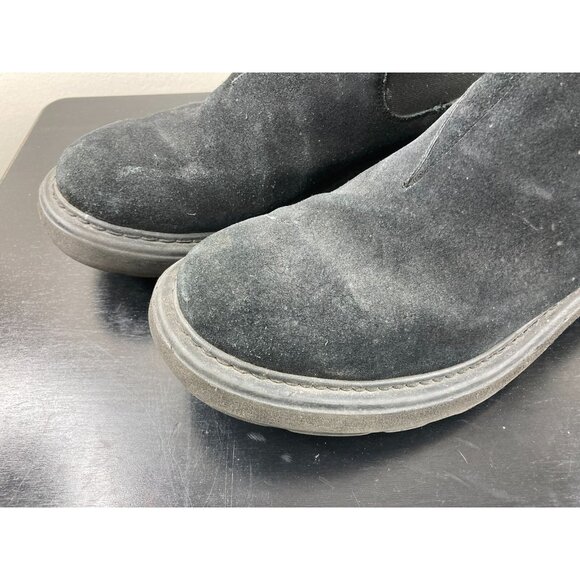 Emporio ARMANI Black Suede Leather Boots 7 main image 4